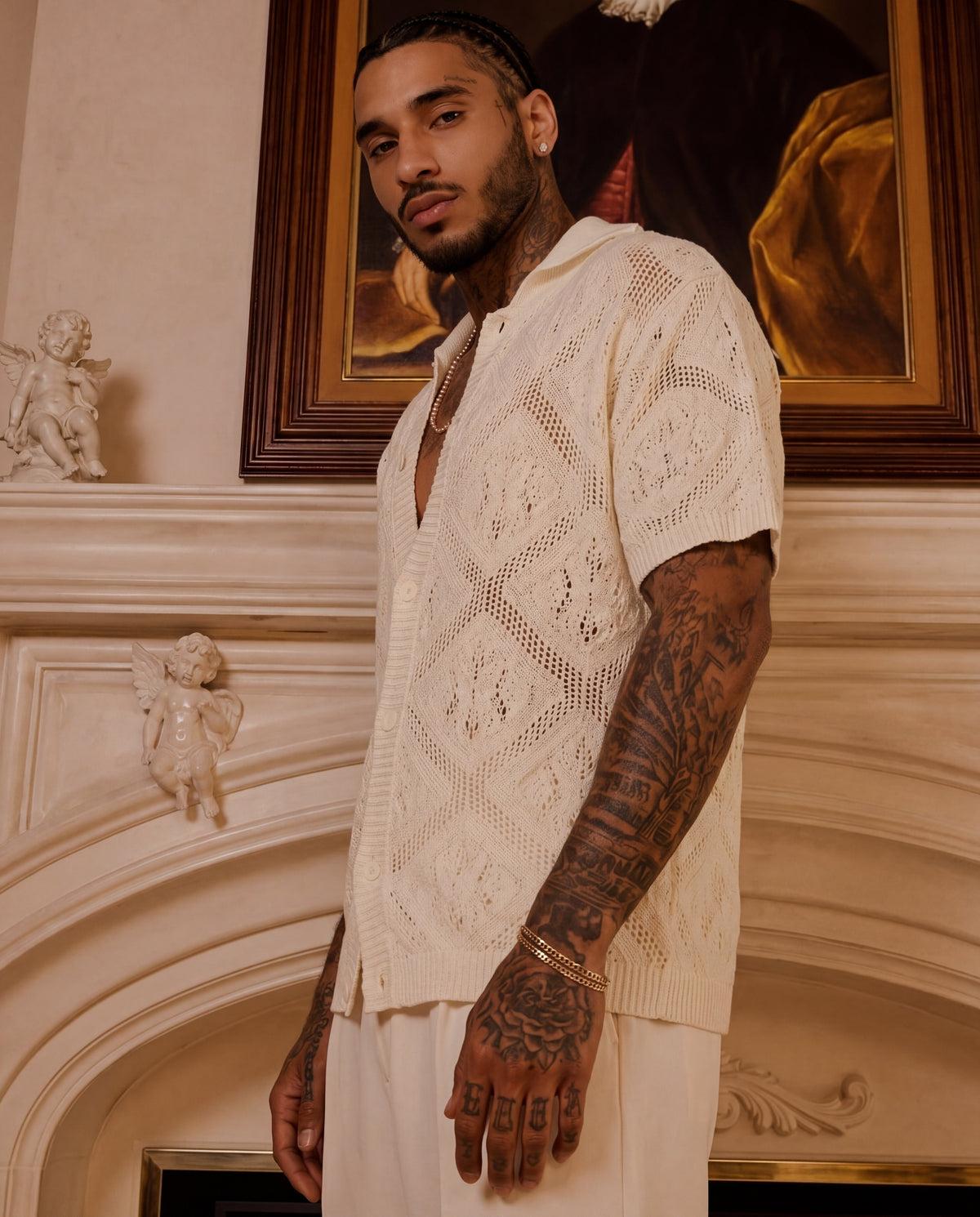 Camisa Porto Crochet