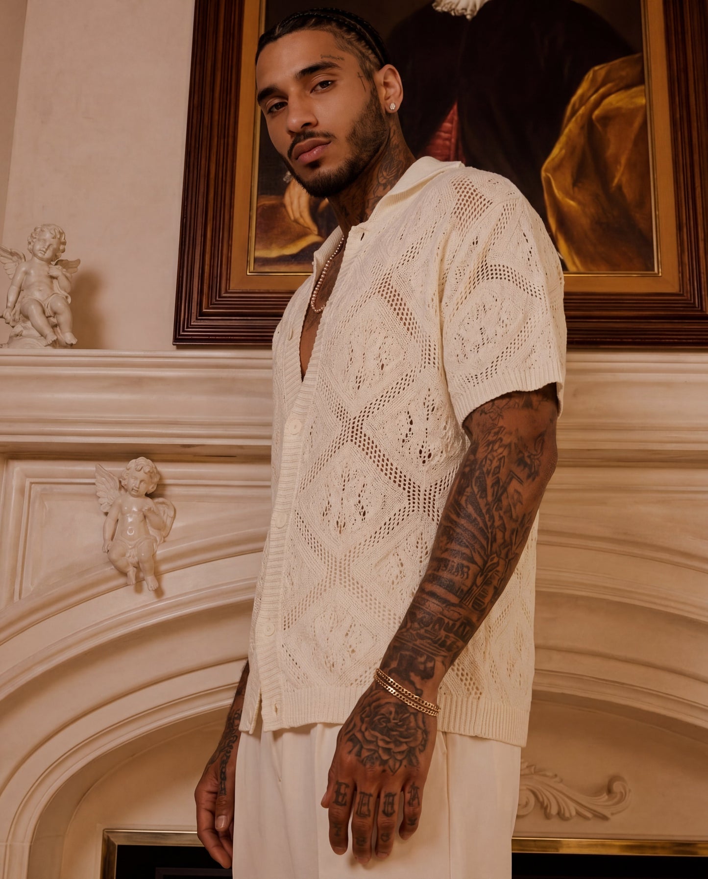 Camisa Porto Crochet