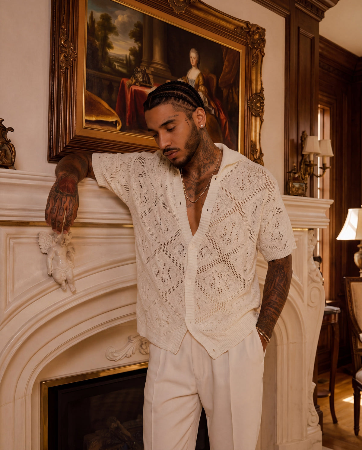 Camisa Porto Crochet