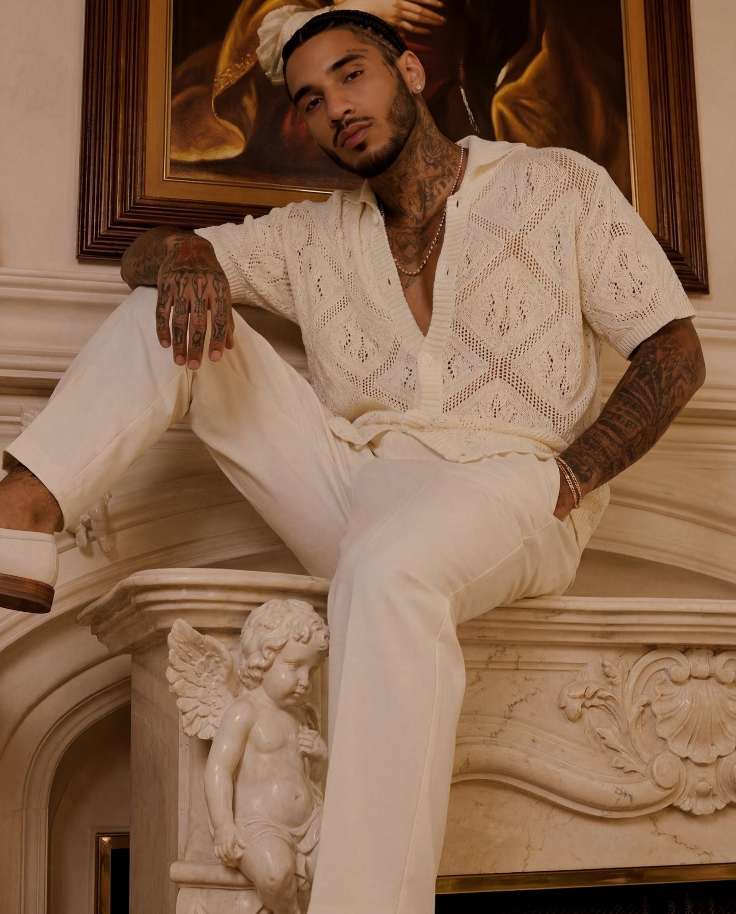Camisa Porto Crochet