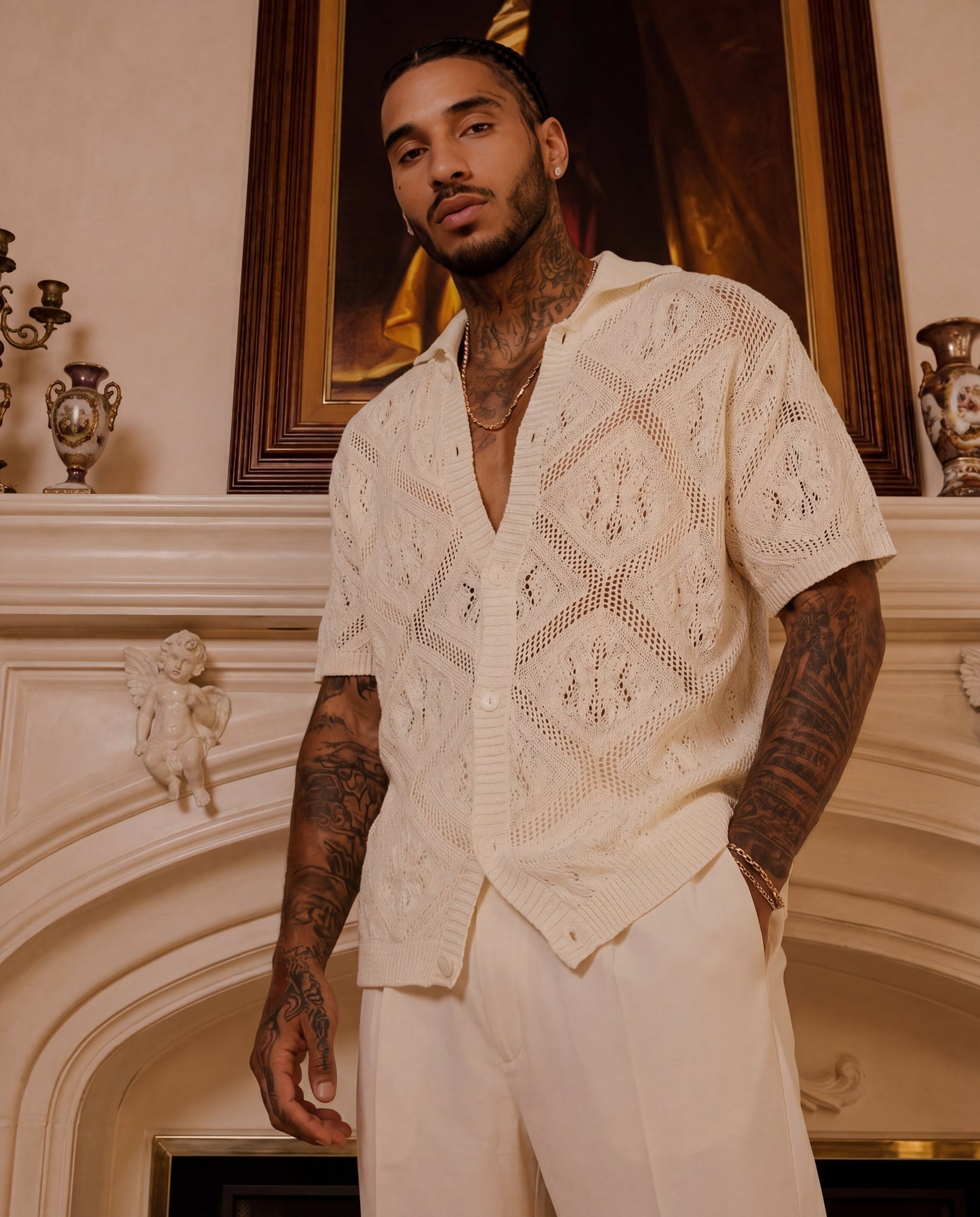 Camisa Porto Crochet