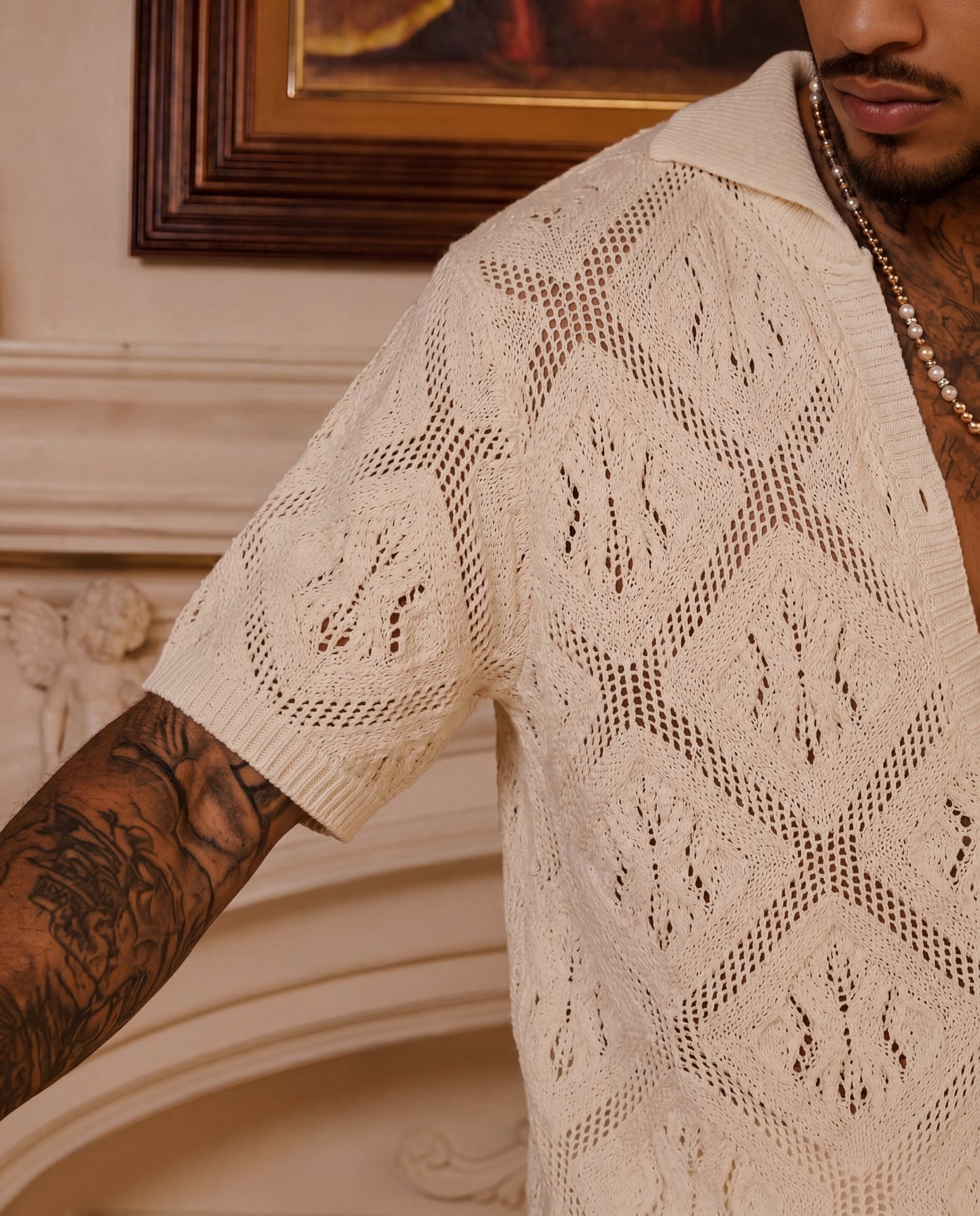 Camisa Porto Crochet