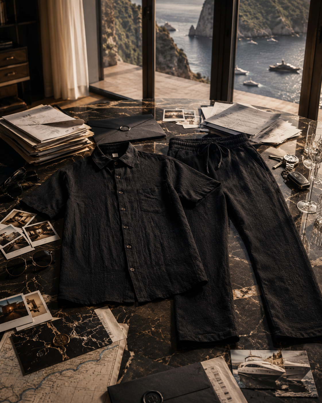 Conjunto Portofino de Lino